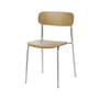 Thonet - S 243 Stuhl, Chrom / Eiche klar lackiert