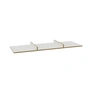 Müller Small Living - Bridge untere Ablage für Schreibtisch, weiß