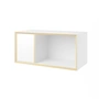 Müller Small Living - Vertiko Sixteen Regalelement, Tür links, weiß