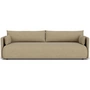 Audo - Offset Sofa, 3-Sitzer, beige (Audo Bouclé 02)