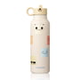 LIEWOOD - Falk Wasserflasche, 500 ml, Smiley, sandy