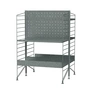 String - System Outdoor Standregal 58 x 85 x 60 cm, galvanisiert