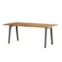 TipToe - NEW MODERN Esstisch 95 x 190 cm, recyceltes Altholz / eucalyptus grey