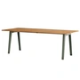 TipToe - NEW MODERN Esstisch 95 x 220 cm, recyceltes Altholz / eucalyptus grey