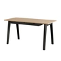 TipToe - NEW MODERN Schreibtisch mit Schubladen, 75 x 150 cm, Birke / graphite black