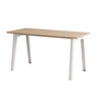 TipToe - NEW MODERN Schreibtisch, 75 x 150 cm, Birke / cloudy white