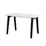 TipToe - NEW MODERN Venezia Schreibtisch, 75 x 130 cm, graphite black