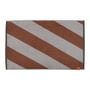 Mette Ditmer - Diagonal Badematte, 50 x 80 cm, brick