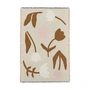 Broste Copenhagen - Rosita Decke, 130 x 180 cm, golden brown / mauve pink