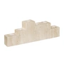 Mette Ditmer - Step Kerzenhalter, six Travertine leinen