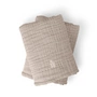 Sebra - Wickelunterlage aus Musselin 6-lagig, beige (2er-Set)