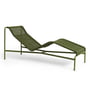 Hay - Palissade Cord Chaise Longue Liegestuhl, olive