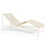Hay - Palissade Cord Chaise Longue Liegestuhl, cremeweiß