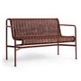 Hay - Palissade Cord Dining Bench, iron red