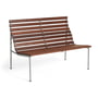 Hay - Traverse Outdoor Lounge Bank, Aluminium / Esche geölt
