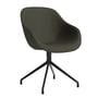 Hay - About A Chair AAC 121, Aluminium pulverbeschichtet schwarz / Fiord (961)