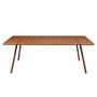 Fermob - Luxembourg Tisch, rechteckig, 100 x 207 cm, candied orange