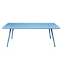 Fermob - Luxembourg Tisch, rechteckig, 100 x 207 cm, maya blue