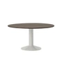 Muuto - Midst Esstisch, Ø 140 cm, Eiche dunkel geölt / grau