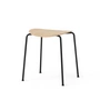 &Tradition - Pavilion AV36 Barhocker, H 46 cm, Eiche (Kunststoffgleiter)