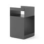 &Tradition - Rotate Beistelltisch SC73, 59 x 35 cm, Stahl, steingrau