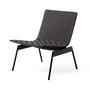 &Tradition - Ville AV44 Outdoor Lounge Chair, warm black