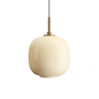 Louis Poulsen - VL45 Radiohus Pendelleuchte, Ø 17,5 cm, Messing / glossy pale yellow