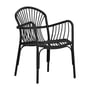 House Doctor - Brea Stuhl Outdoor, schwarz