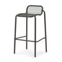 Normann Copenhagen - Vig Outdoor Barstuhl, H 75 cm, dunkelgrün