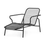 Normann Copenhagen - Vig Outdoor Liegestuhl, schwarz