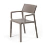 Nardi - Trill Outdoor Armlehnstuhl, tortora