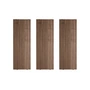 String - Regalboden 58 x 20 cm (3er-Pack), Walnuss