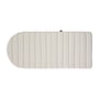 Tom Dixon - Groove Outdoor Sitz-/Rückenkissen, 87 x 37,8 cm, putty