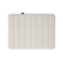Tom Dixon - Groove Outdoor Sitzkissen, 50 x 37,8 cm, putty