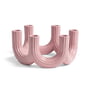 &klevering - Churros Kerzenhalter 11 x Ø 23,5 cm, pink