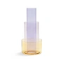 &klevering - Amphi Vase large, gelb (3er-Set)