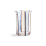 &klevering - Yogu Vase 24,5 x Ø 15 cm, stripe blue