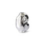 HKliving - Gleam Glasvase small, Chrom