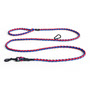 HAY - Dogs Hundeleine, geflochten, verstellbar, blau / rot