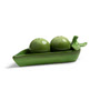 &klevering - Salz- und Pfefferstreuer, Pea, grün