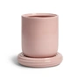 &klevering - Churros Blumentopf, Ø 19,5 x 21 cm, blush
