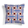 &klevering - Plano Kissen 50 x 50 cm, lila / rot