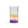 &klevering - Gradient Evening Vase 18,5 x Ø 10 cm, multicolor