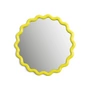 &klevering - Zigzag Spiegel Ø 35 cm, gelb