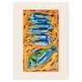 Paper Collective - Seven Fish Poster, 100 x 140 cm