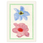 Paper Collective - Flower with Checks 01 Poster, 100 x 140 cm