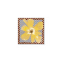 Paper Collective - Flower with Checks 03 Poster, 30 x 30 cm