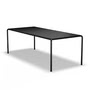 HOUE - AVANTI Outdoor Esstisch, 222 x 98 cm, schwarz