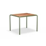 HOUE - AVANTI Esstisch, 98 x 83 cm, Esche / olive green