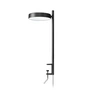 Wästberg - w242 Pastille alu LED Klemmleuchte c2, tiefschwarz RAL 9005